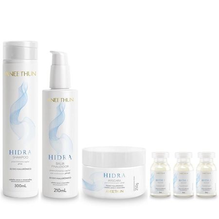 Kit-Aneethun-Hidra---Shampoo-300ml-+-Máscara-250g-+-Finalizador-210ml-+-Ampolas-13ml-3-Und--1