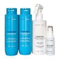 Kit Braé Stages Hydration - Shampoo 250ml + Condicionador 250ml + Treament Leave-In Spray 260ml + Oil Blend 35ml