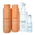 Kit Braé Stages Nutrition - Shampoo 250ml + Condicionador 250ml + Treament Leave-in Spray 260ml + Oil Blend 35ml