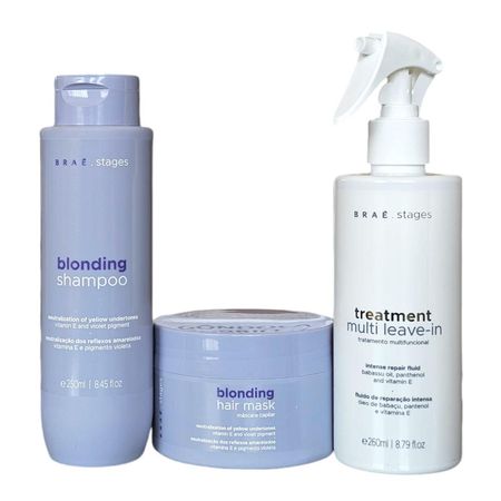 Kit-Braé-Stages-Blonding---Shampoo-250ml-+-Máscara-200g-+-Treatment-Leave-In-Spray-260ml--1