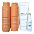 Kit Braé Stages Nutrition - Shampoo 250ml + Condicionador 250ml + Treatment Leave-In creme 200g + Oil Blend 35ml