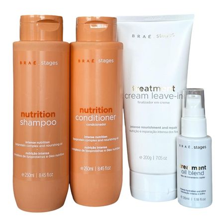 Kit-Braé-Stages-Nutrition---Shampoo-250ml-+-Condicionador-250ml-+-Treatment-Leave-In-creme-200g-+-Oil-Blend-35ml--1