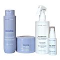Kit Braé Stages Blonding - Shampoo 250ml + Máscara 200g + Treatment Leave-In Spray 260ml + Oil Blend 35ml