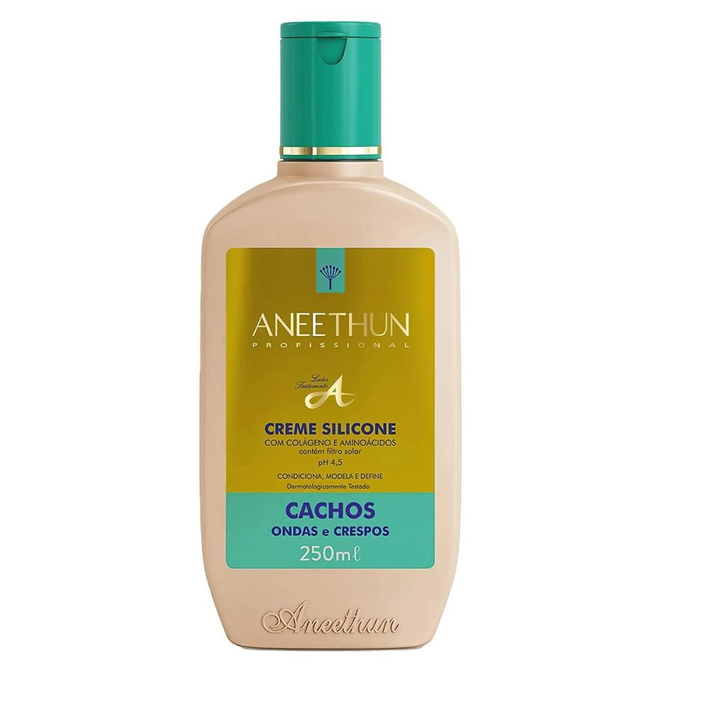 Aneethun Linha A Cachos - Creme de Silicone Cachos 250ml