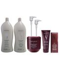 Kit Senscience Silk Moisture + Inner intensif 500ml + Inner Moisturizing 200ml + CPR 2x25ml + Válvulas Pump