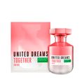 Benetton United Dreams Together For Her Eau De Toilette - Perfume Feminino 80ml 80ml