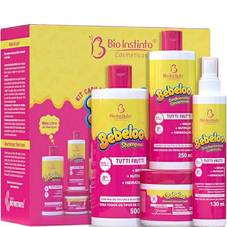 Bio-Instinto-Bebeloo-Tutti-Frutti---Kit-Capilar-Hidratação-e-Brilho-(4-Produtos)--1