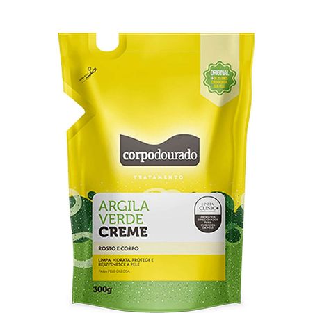 Corpo-Dourado-Clinic-Mais---Argila-Creme-Verde-Tratamento-Facial-e-Corporal-300g--1