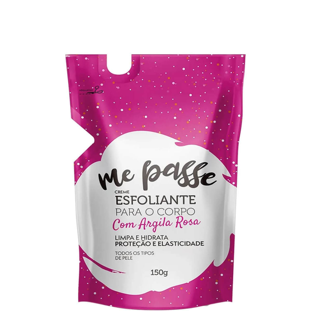 Corpo Dourado Me Passe - Esfoliante Creme Corporal Argila Rosa 150g