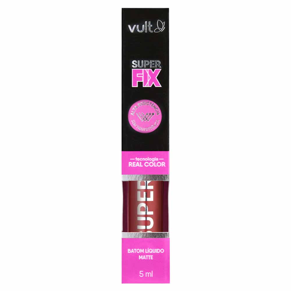 Batom Líquido Matte Vult - Super Fix 5ml