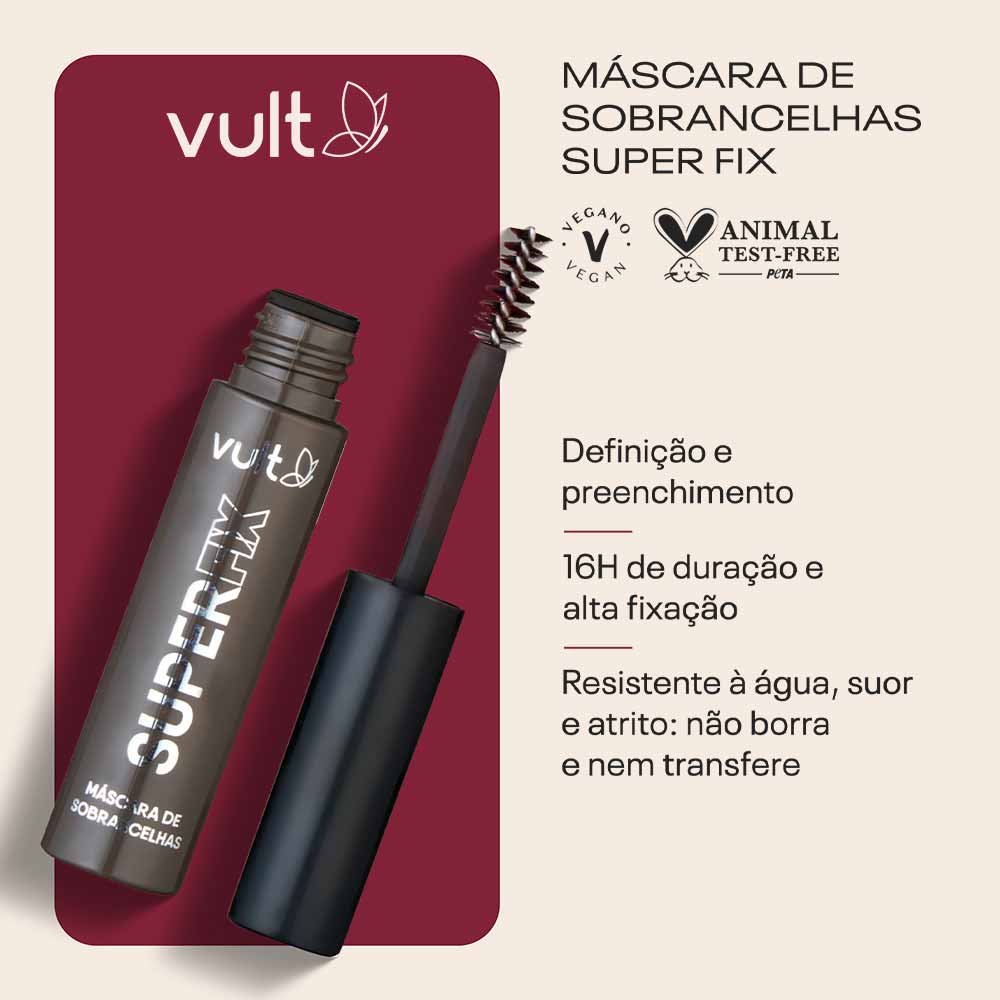 Máscara de Sobrancelhas Vult 3g - Super Fix