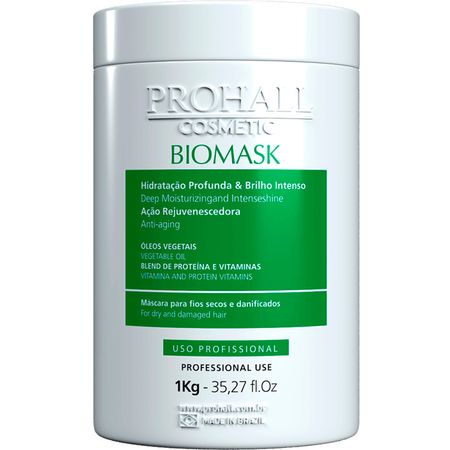 Prohall-Cosmetic-Biomask---Máscara-de-Hidratação-e-Brilho-1kg--1