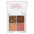 Paleta de Sombras Ruby Kisses - Glitter Electric Glaze 5,6g Blush Gold