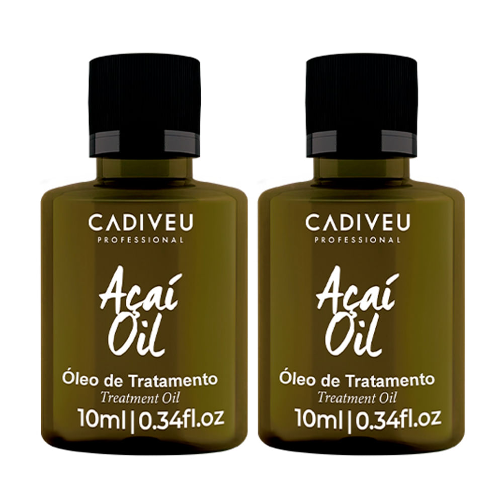 Kit Cadiveu Professional Açaí Oil - Óleo Capilar De Tratamento 10ml (2 unidades)