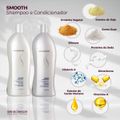Kit Senscience True Hue Smooth Inner Salon Total Oil (4 produtos)