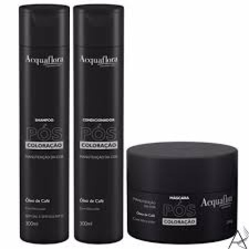Acquaflora Pós-Coloração Shampoo+Condicionador 300ml+Mascara 250ml