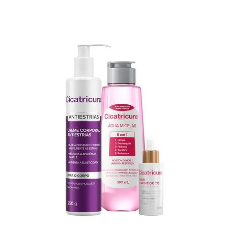 Kit-Cicatricure-Antiestrias-Água-Micelar-e-Clareador-(3-produtos)--1
