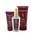 Kit Senscience Inner Restore Máscara True Hue Óleo Moisture Leave-in (3 produtos)