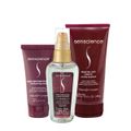 Kit Senscience Inner Restore Intensif Máscara True Hue Óleo Moisture Lock (3 produtos)