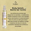 Bio Instinto Body Splash - Desodorante Colônia Corporal Banho de Vanilla 130ml