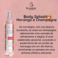 Bio Instinto Body Splash - Desodorante Colônia Corporal Morango com Champagne 130ml