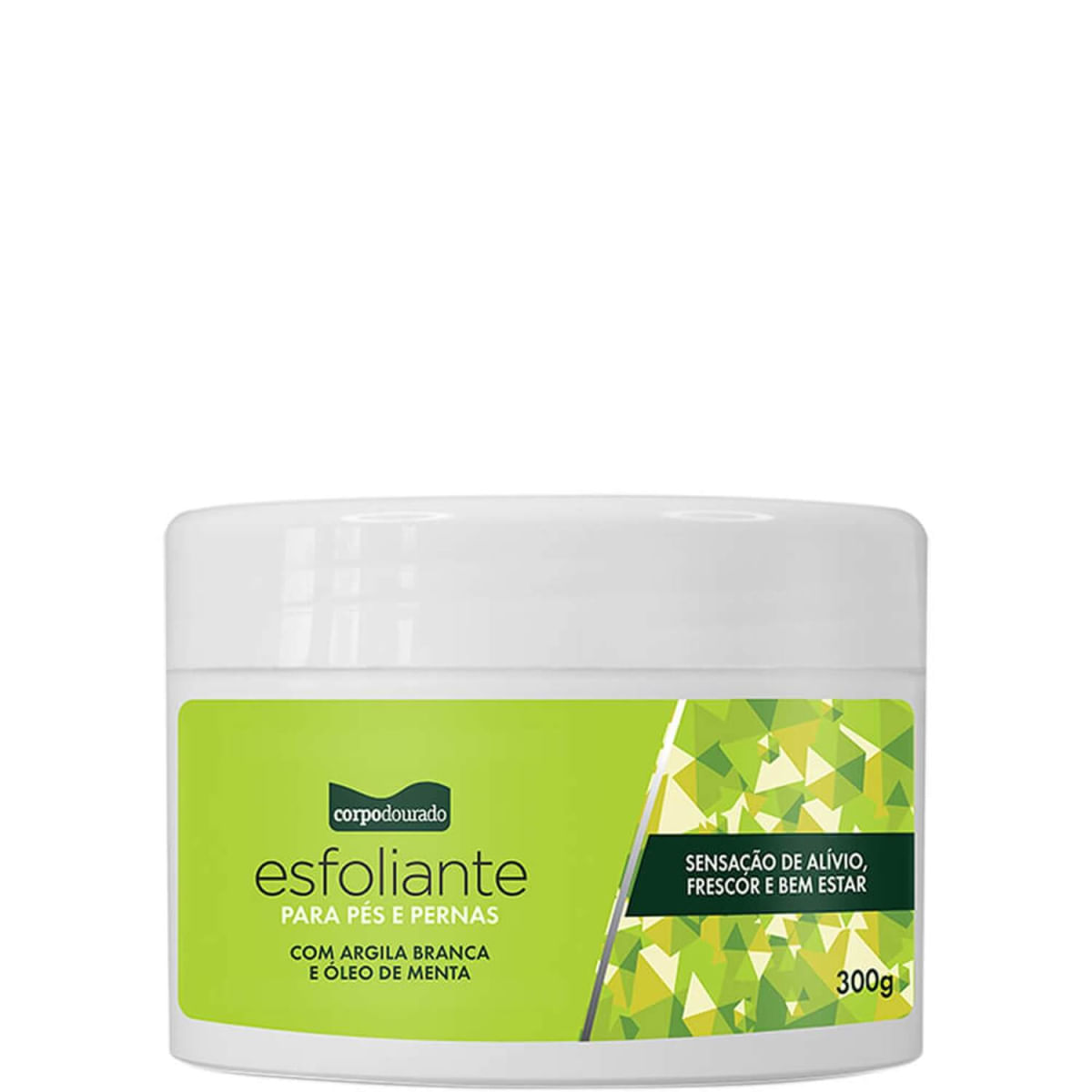 Corpo Dourado Clinic Mais - Esfoliante para Pés e Pernas com Óleo de Menta 300g