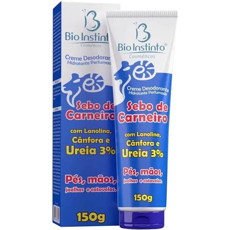 Bio-Instinto-Sebo-de-Carneiro---Creme-Hidratante-Pés-e-Mãos-Cânfora-e-Ureia-150g--2