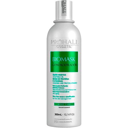 Prohall-Cosmetic-Biomask---Condicionador-Home-Care-Hidratação-e-Brilho-300ml--1