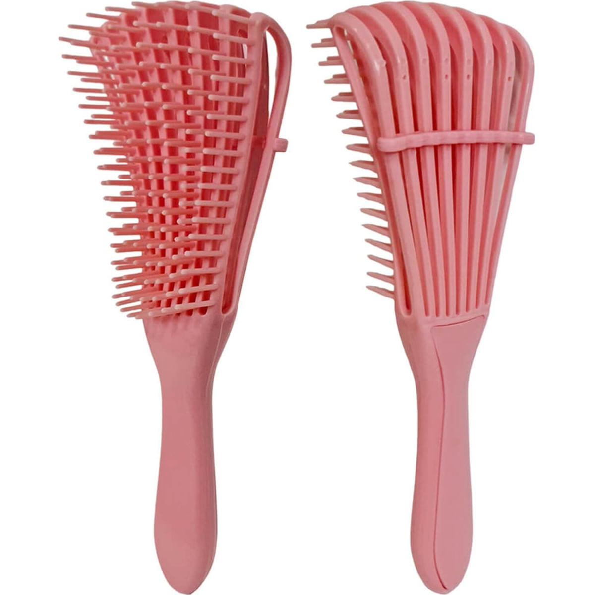 Nobrand - Escova Polvo Desembaraçante Cerdas Ajustáveis Rosa