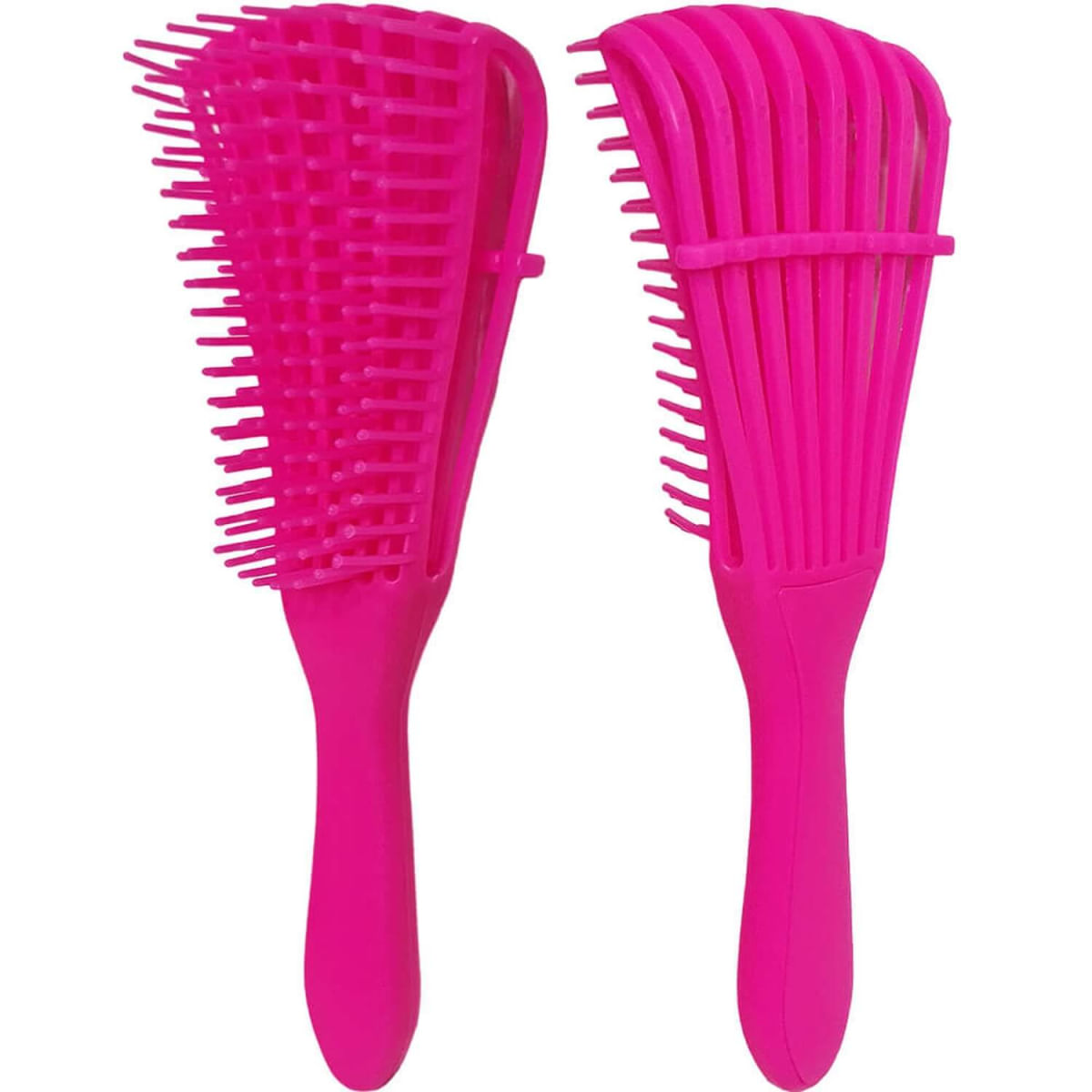 Nobrand - Escova Polvo Desembaraçante Cerdas Ajustáveis Pink