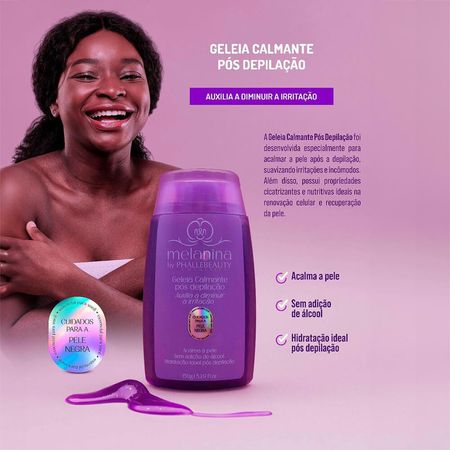 Phállebeauty-Melanina---Geleia-Calmante-Pós-Depilação-Pele-Negra-150g--2