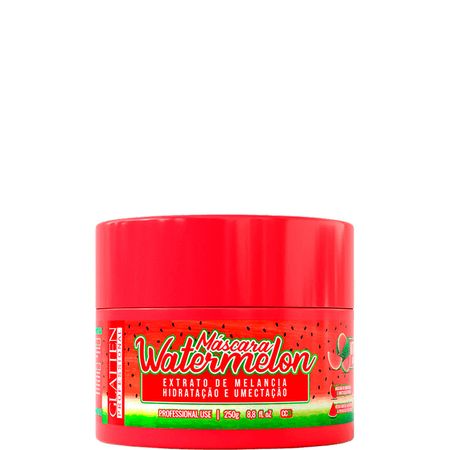 Glatten-Watermelon---Máscara-Extrato-de-Melancia-Hidratação-e-Umectação-250g--1