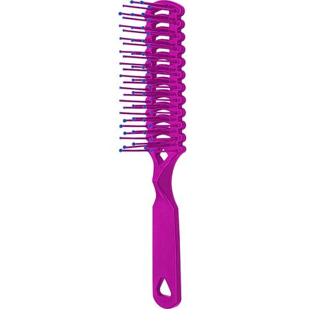 Santa-Clara---Escova-Plástica-Jacaré-para-Cabelo-Rosa--1
