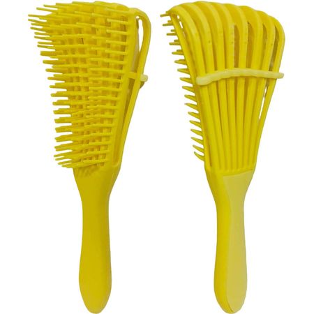 Nobrand---Escova-Polvo-Desembaraçante-Cerdas-Ajustáveis-Amarelo--1