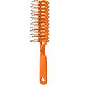 Santa Clara - Escova Plástica Jacaré para Cabelo Laranja