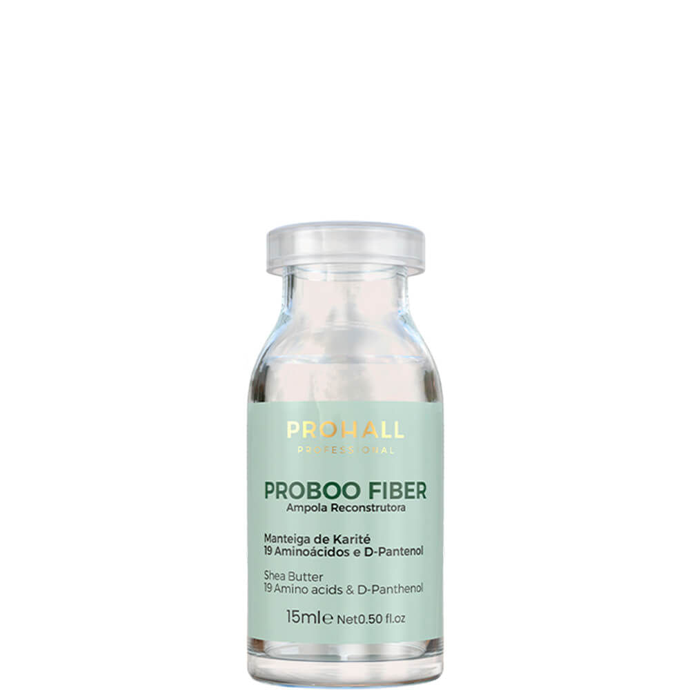 Prohall Proboo Fiber - Ampola Reconstrutora Manteiga de Karité 15ml