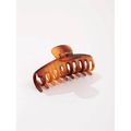 Nobrand - Presilha Piranha de Cabelo Minimalista Marrom Degradê