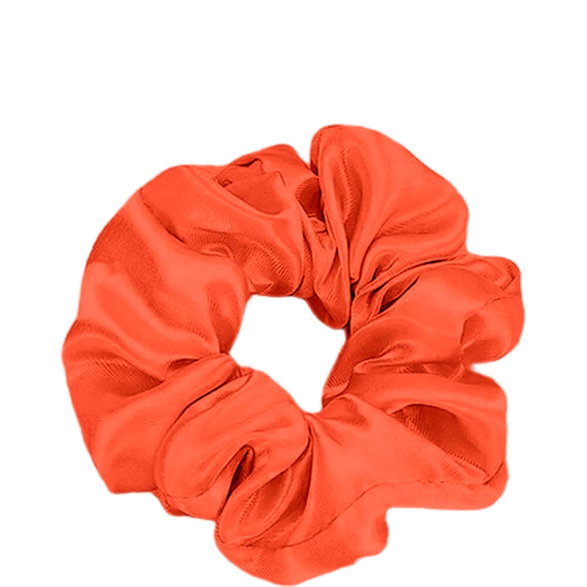 Nobrand - Scrunchie Xuxinha de Cetim Laranja