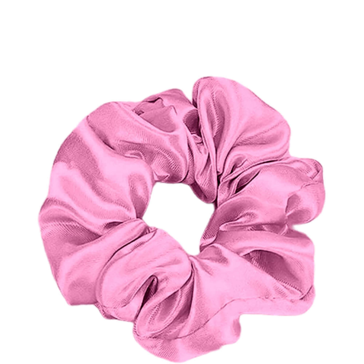 Nobrand - Scrunchie Xuxinha de Cetim Rosa