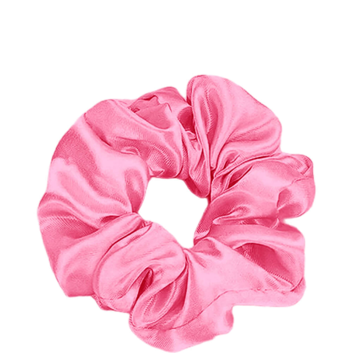 Nobrand - Scrunchie Xuxinha de Cetim Rosa Chiclete