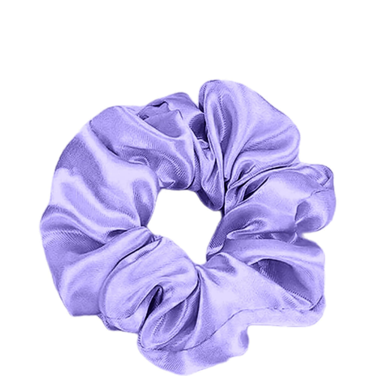 Nobrand - Scrunchie Xuxinha de Cetim Lilás Escuro