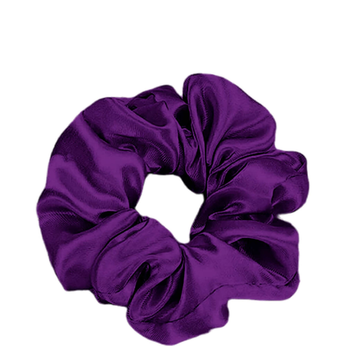 Nobrand - Scrunchie Xuxinha de Cetim Púrpura