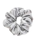 Nobrand - Scrunchie Xuxinha de Cetim Cinza Claro