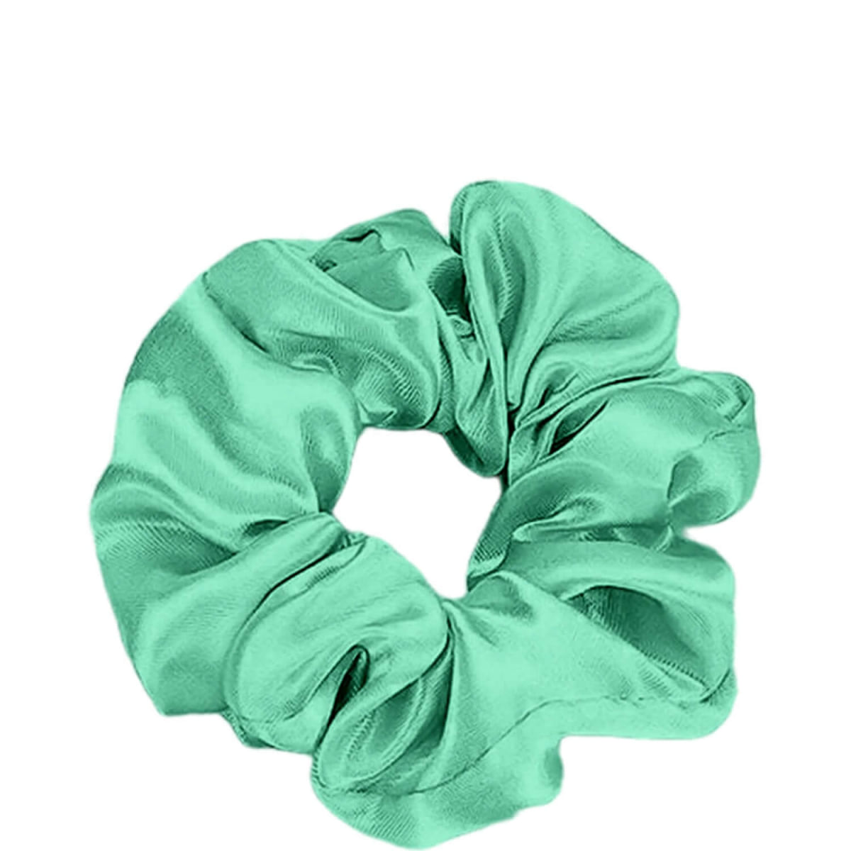 Nobrand - Scrunchie Xuxinha de Cetim Verde