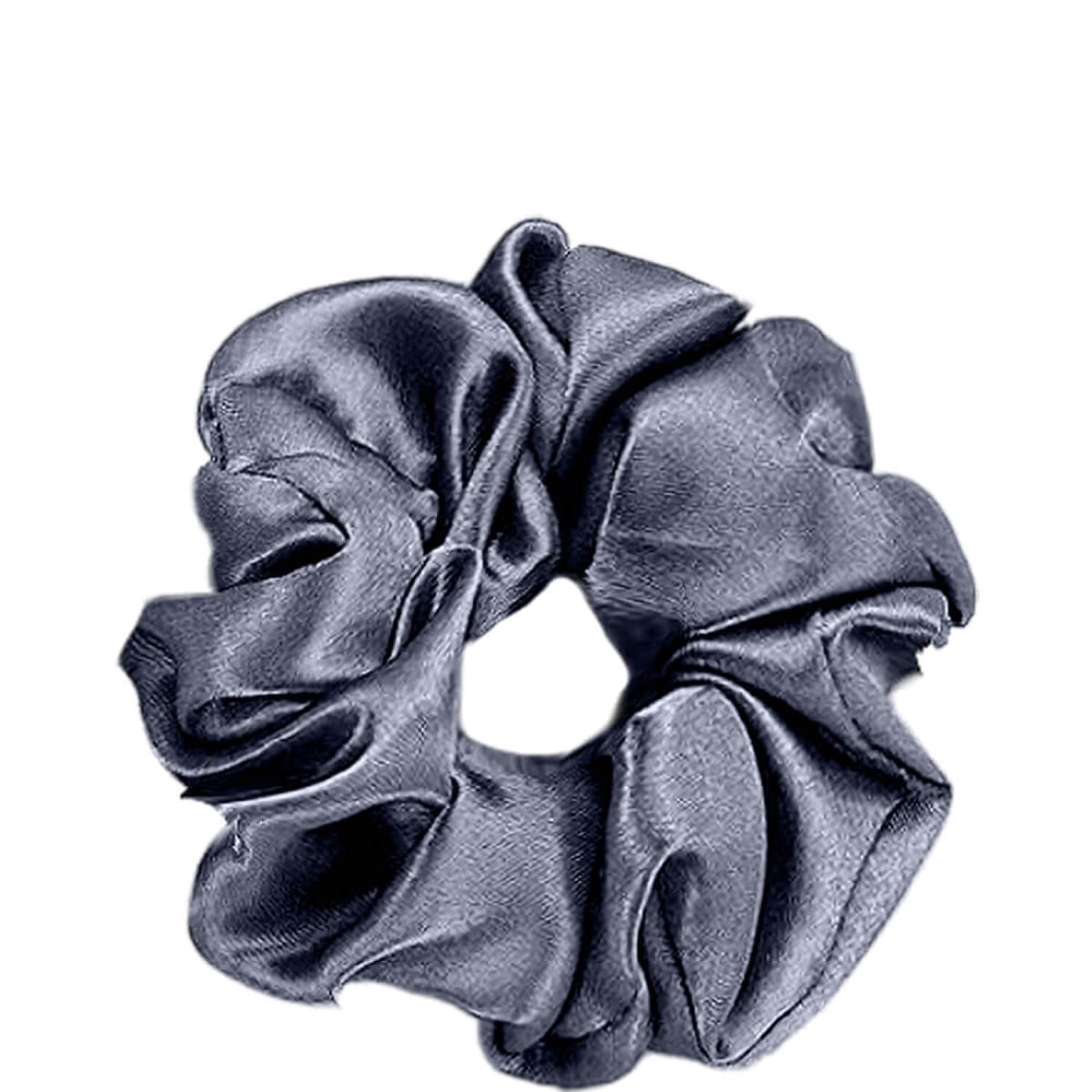 Nobrand - Scrunchie Xuxinha de Cetim Grafite