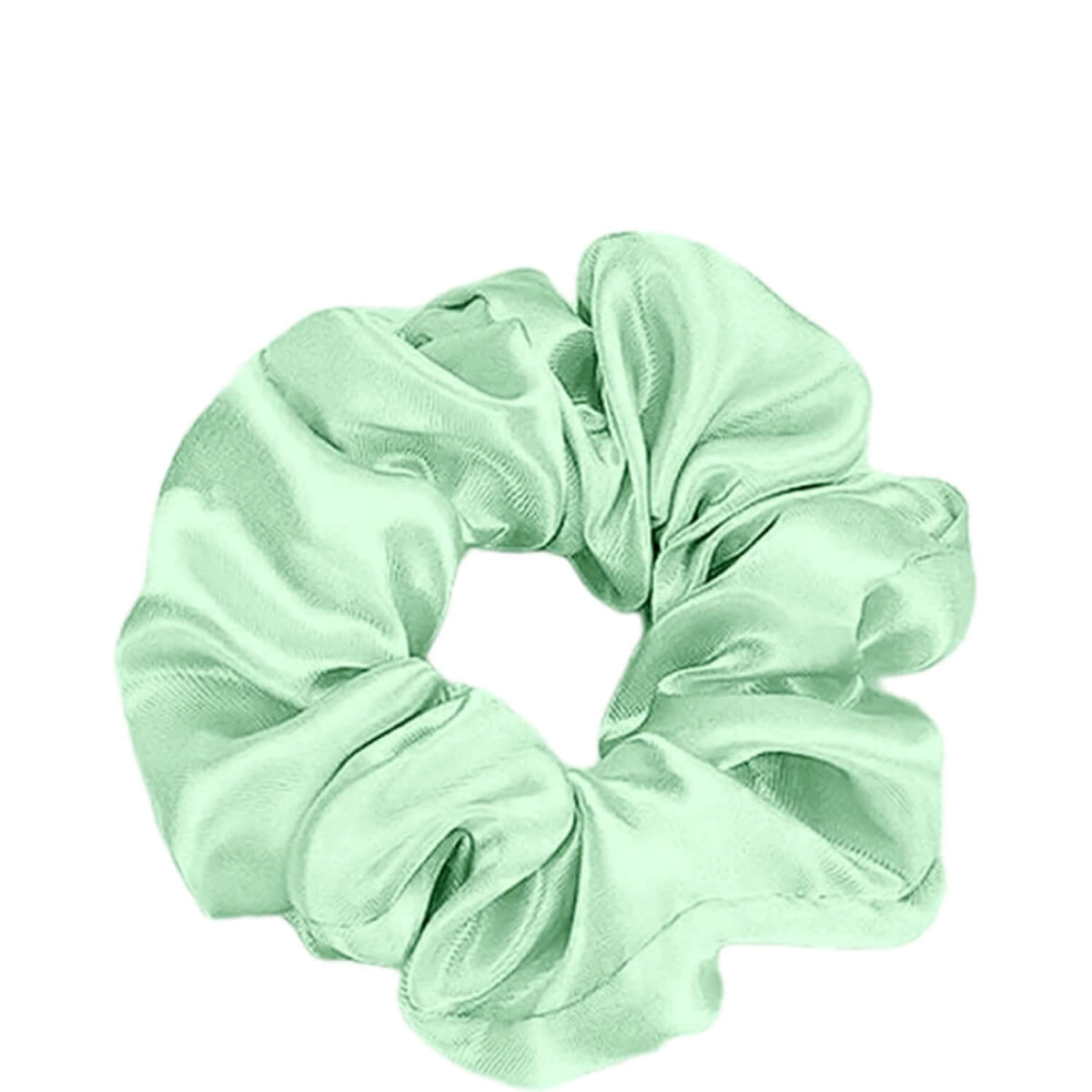 Nobrand - Scrunchie Xuxinha de Cetim Verde Água