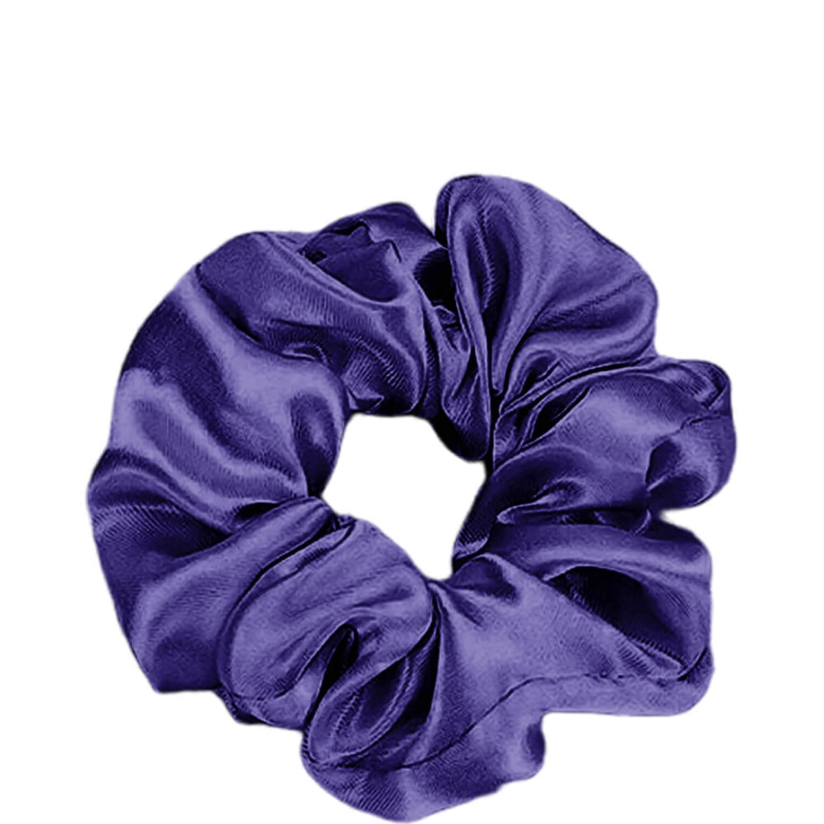Nobrand - Scrunchie Xuxinha de Cetim Roxo Escuro