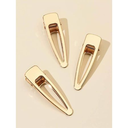 Nobrand---Kit-Grampos-de-Cabelo-Gota-de-Água-Dourado-(3-Peças)--2