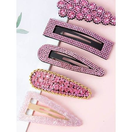 Nobrand---Kit-Grampos-de-Cabelo-Strass-Rosa-(5-Peças)--3