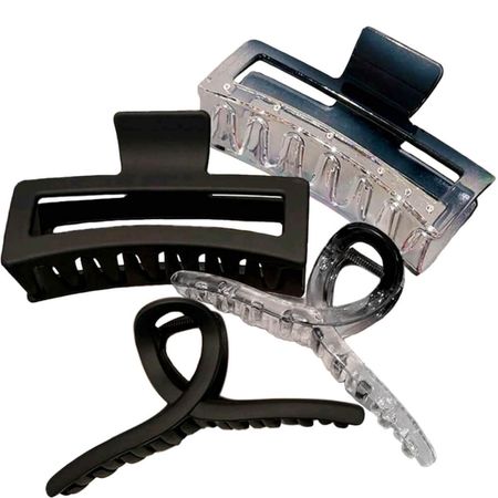 Nobrand---Kit-Presilhas-Piranhas-de-Cabelo-Laço-Geométrica-Preta-Degradê-(4-Peças)--1